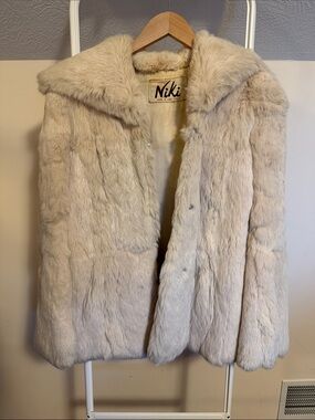 Niki vintage Rabbit fur coat